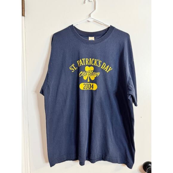 Vintage 2004 Old Navy T Shirt-St Patrick's Day-Unisex Size XL-100% Cotton - Picture 1 of 6